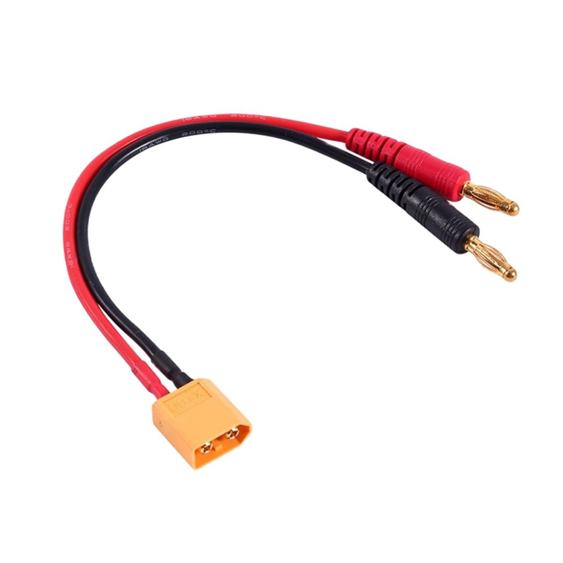 Banana Plug - Silikondraht 4,0 mm Bananenstecker auf XT60