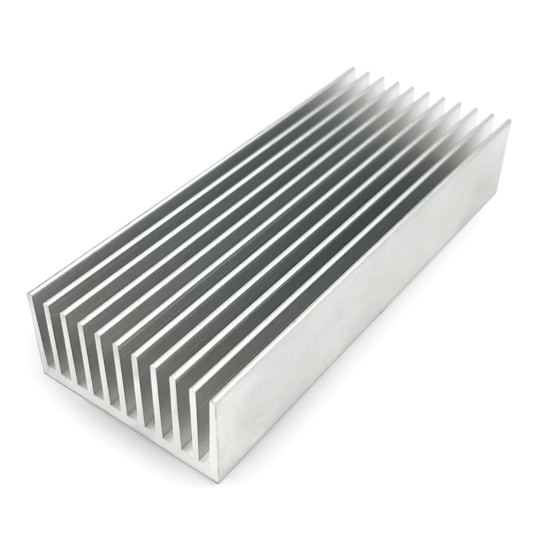 Heatsink Aluminum - 50x60x26mm – 300x60x26mm Kühlkörper aus extrudiertem