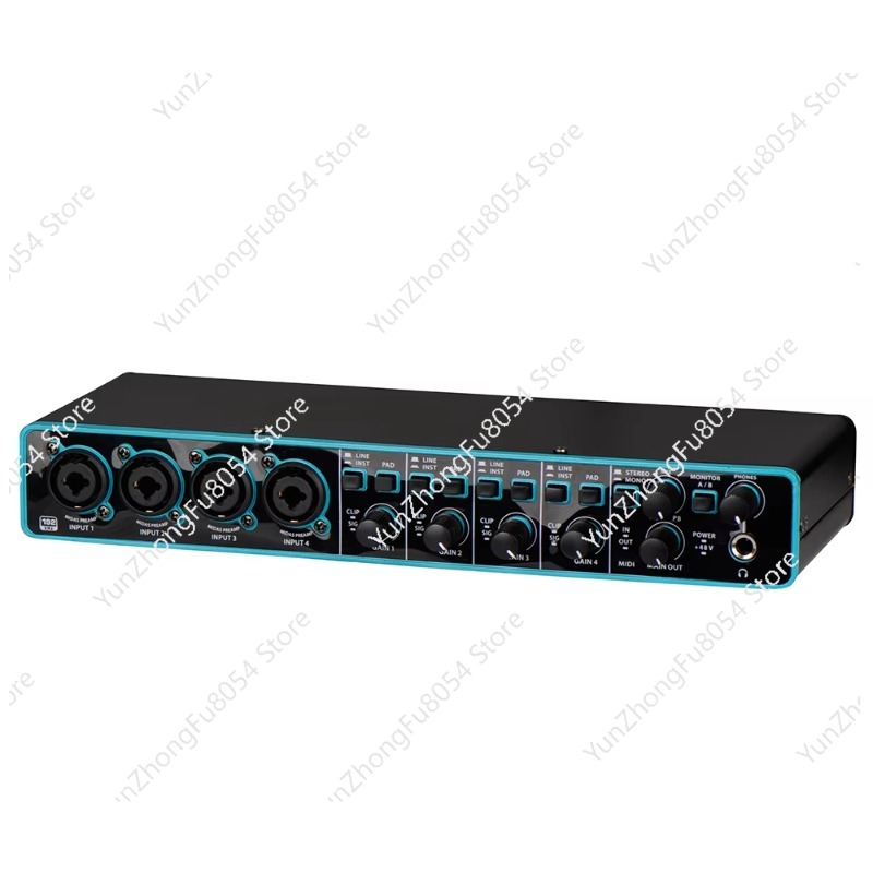 Audio Interface - Professionelle 4x4 USB-Computer-Audioschnittstelle der 3. Generation,