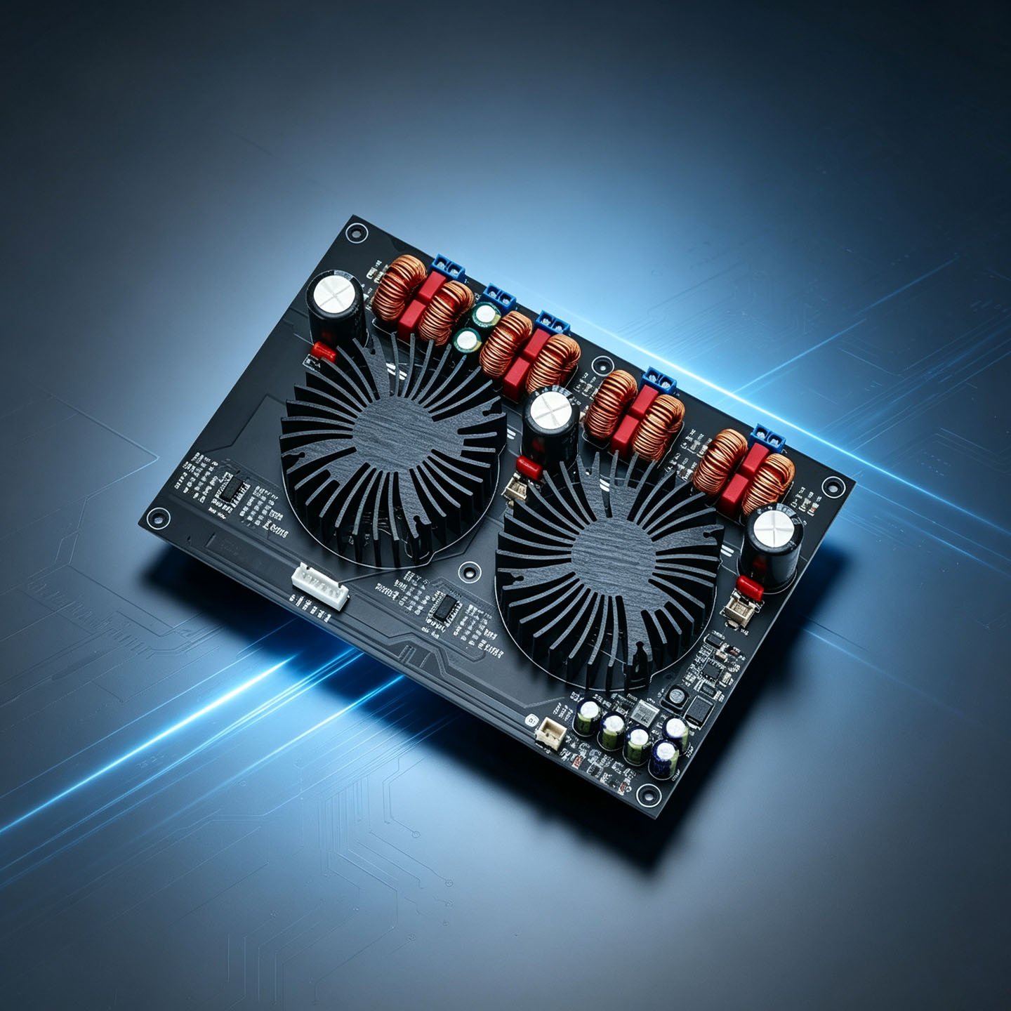Es9018 Dac - YJCO TPA3255 4-Kanal-Digital-Leistungsverstärkerplatine 300 W ×