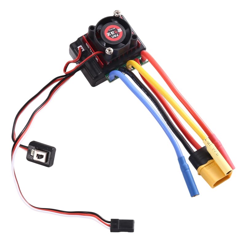 Banana Plug - AINY-60A Bürstenloser ESC-Geschwindigkeitsregler mit XT60-Stecker, 4,0