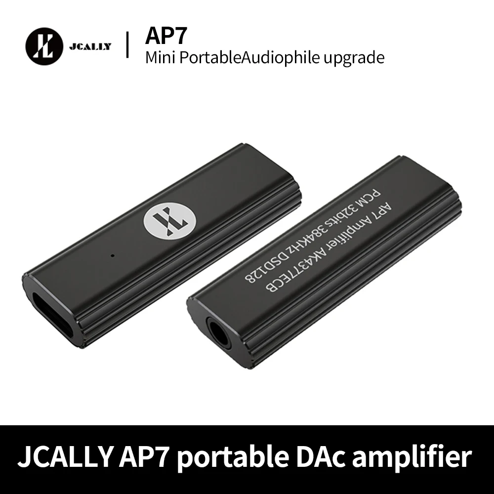 Headphone Amplifier - JCALLY AP7 Tragbarer DAC-Verstärker – AK4377ECB-Chip,