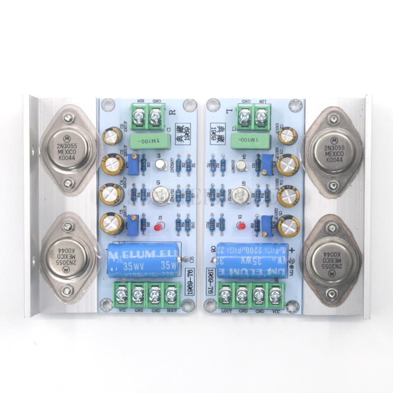Hifi Amplifier Board - Ein Paar zusammengebaute HiFi HOOD JLH1969