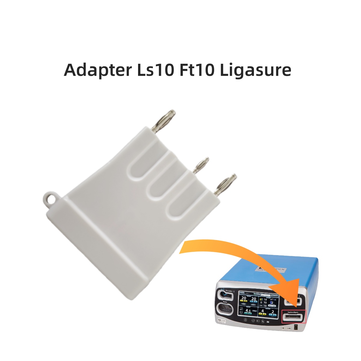 Banana Plug - 3-Pin-Bananenstecker-Adapter Ls10 Ft10 Ligasure Connect für