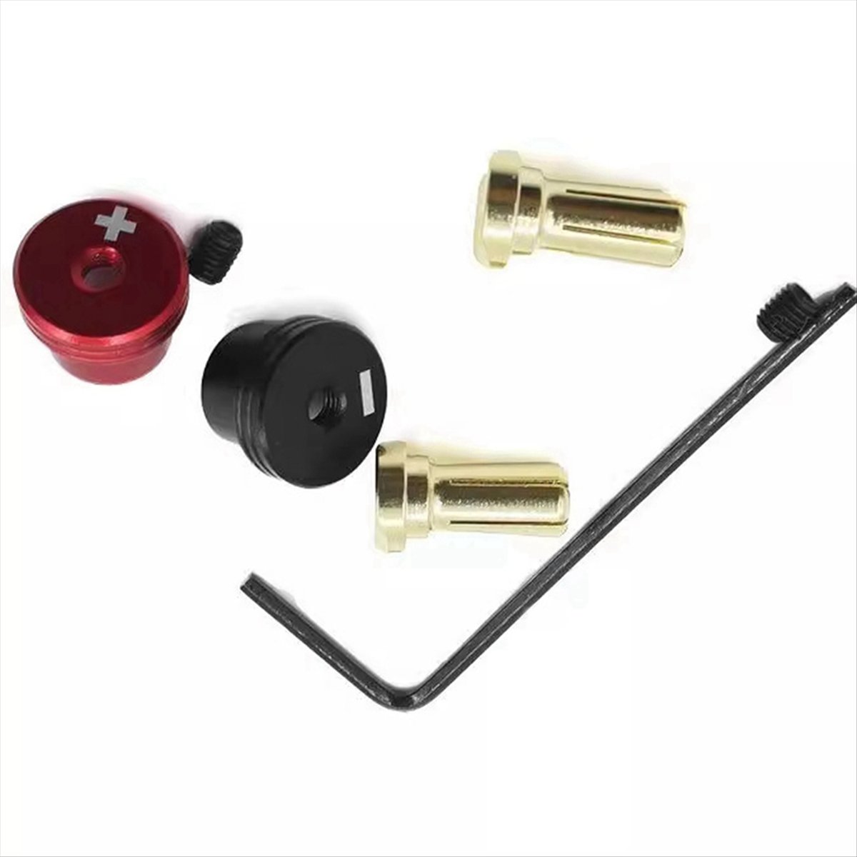 Banana Plug - T34C Schweißfreier Hartschalen-Metallkühlkörper 5mm Bananenstecker-Set für