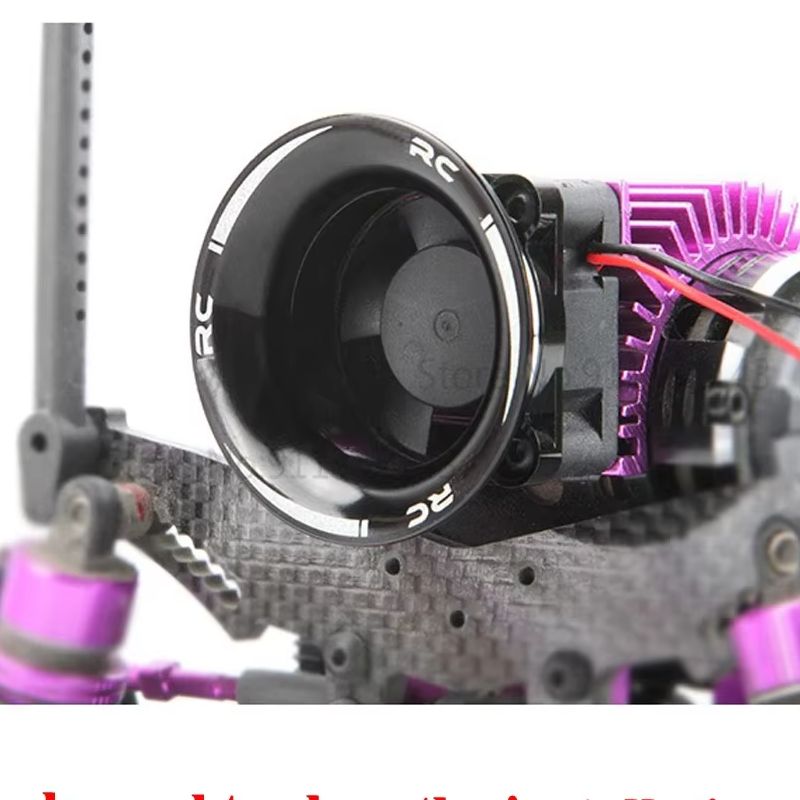 Heatsink Aluminum - Aluminium-Luftkanal-Metall-Lüfterabdeckung, besser geeignet für 550 540