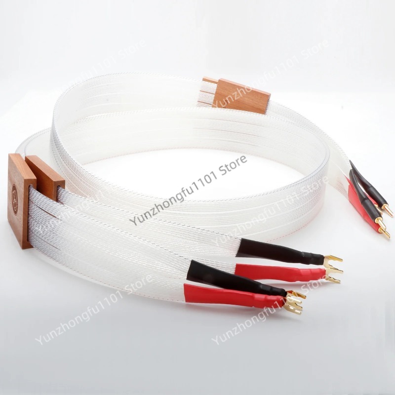 Banana Plug - Hochwertiges Lautsprecherkabel 8N OCC mit Silberbeschichtung,