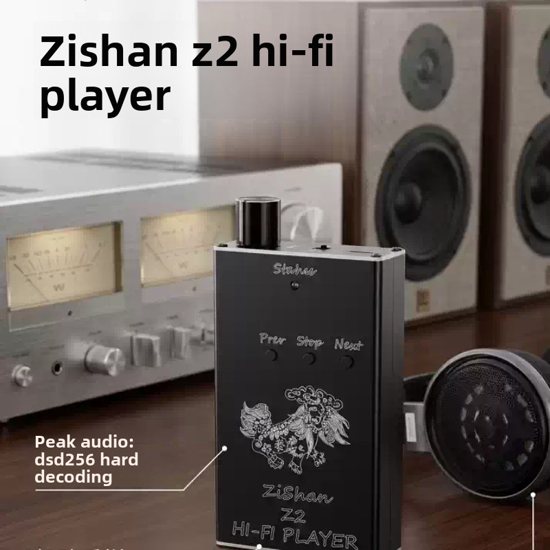 Es9018 Dac - Verbesserter Zishan Z2 Tragbarer HiFi-Musikplayer ES9018