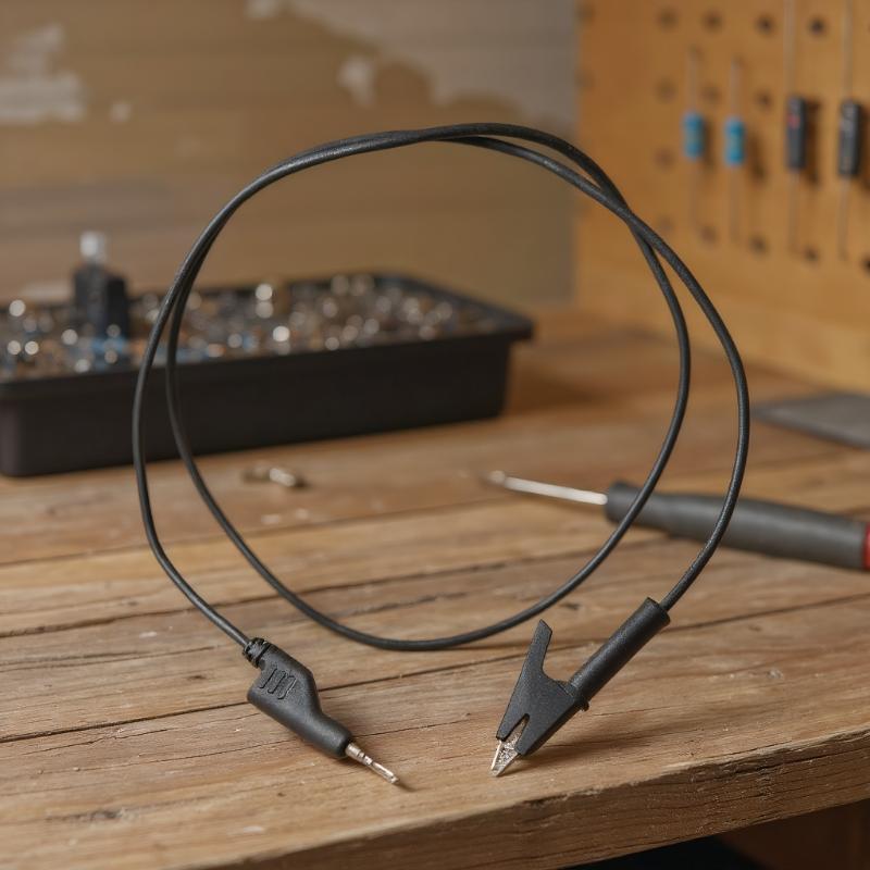 Banana Plug - 1/2 Stück Doppelendige Testkabel Elektrische Spannungsmessleitungen