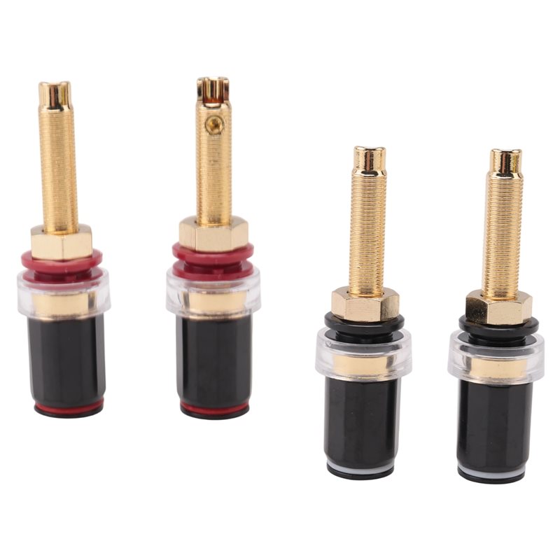 Banana Plug - [auf lager] 4Pcs Hifi Lautsprecher Terminal