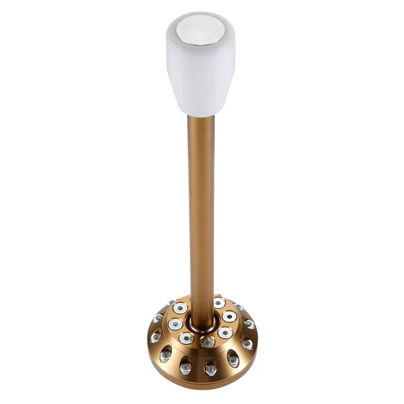 Knob Aluminum - 390mm Aluminium-Kurzschaltgetriebe SOLID mit weißem Schaltknauf