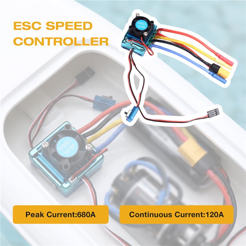 WOWFU-120A Bürstenloser ESC-Ge – Banana Plug Bewertung und Preis