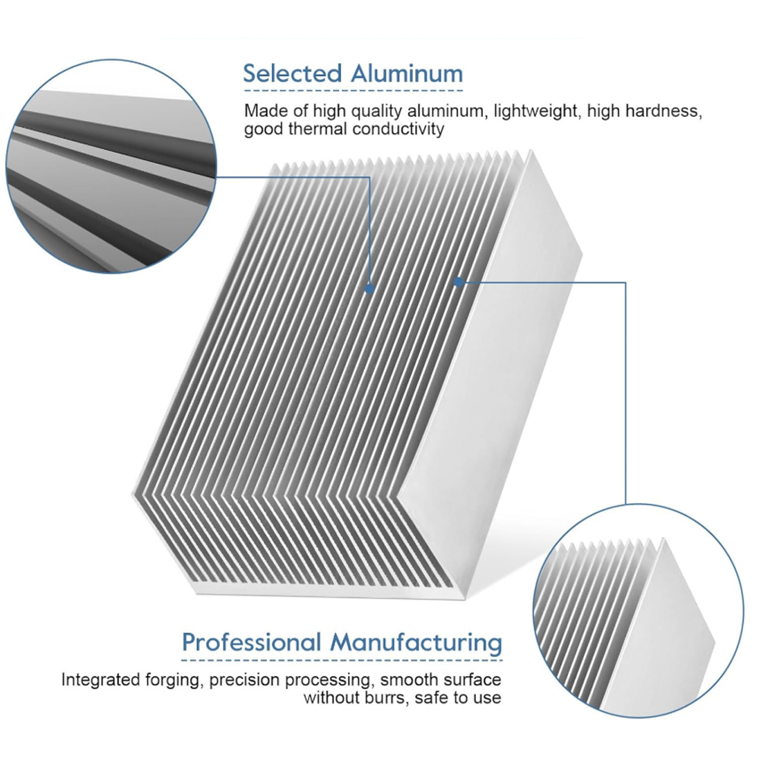 DIY-Kühler, Aluminium-Kühlkörp – Heatsink Aluminum Bewertung und Preis