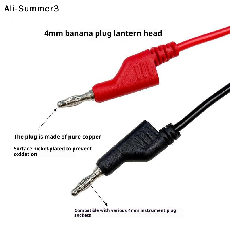 1/2Pcs Doppel Ende Test Blei D – Banana Plug Bewertung und Preis
