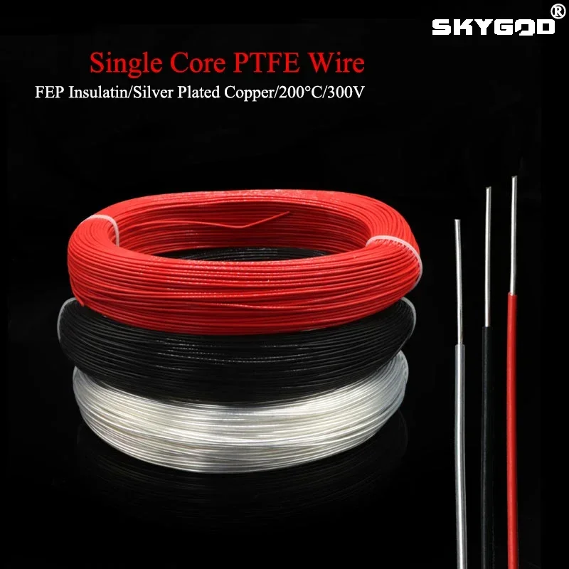 2/5/10/20/50M Single Core PTFE – Audio Jumper Wire Bewertung und Preis