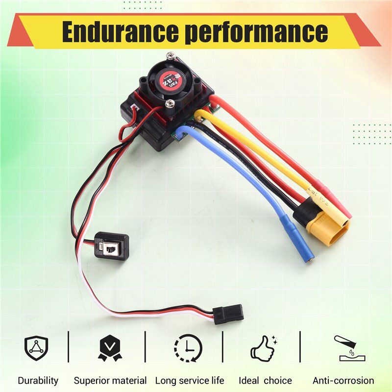 AINY-60A Bürstenloser ESC-Gesc – Banana Plug Bewertung und Preis