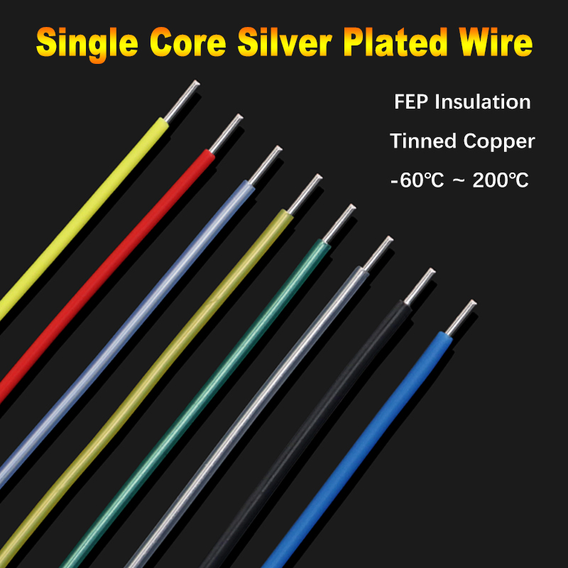 Single Core versilberter Kupfe – Audio Jumper Wire Bewertung und Preis