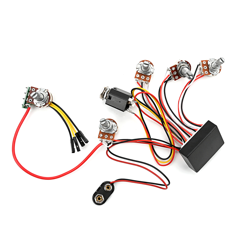 Vorverdrahteter 3-Band-Aktivba – Passive Preamp Bewertung und Preis