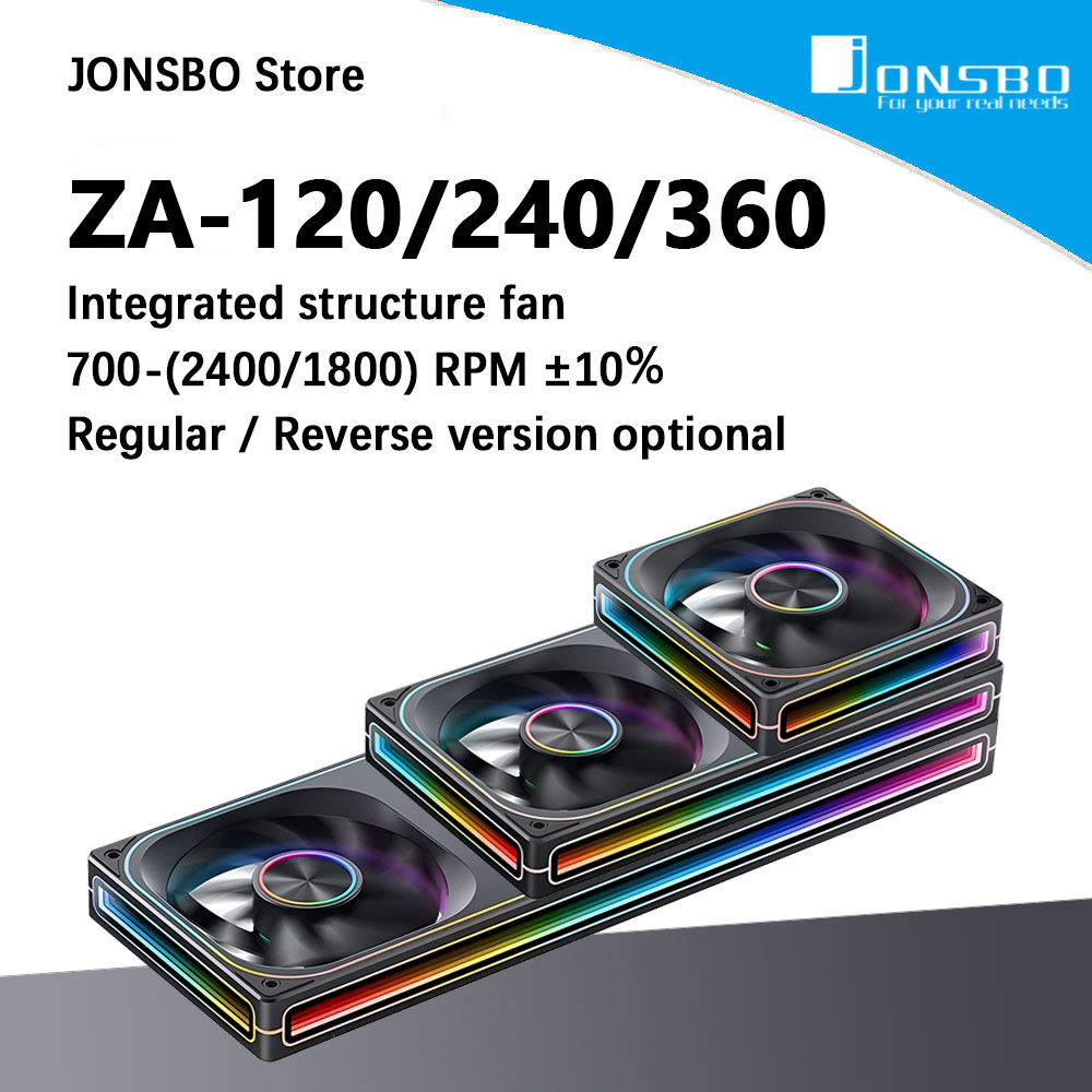JONSBO ZA-120/240/360 ARGB 12/ – Heatsink Aluminum Bewertung und Preis