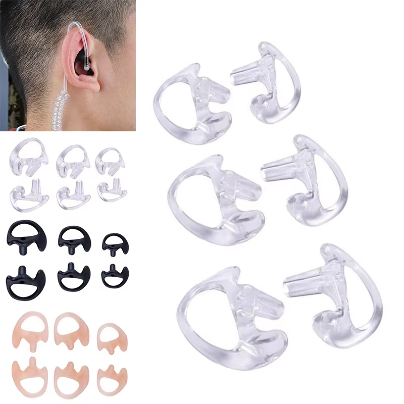 2PCS Ohr Formen Weiche 2-Wege  – Diy Headphone Bewertung und Preis