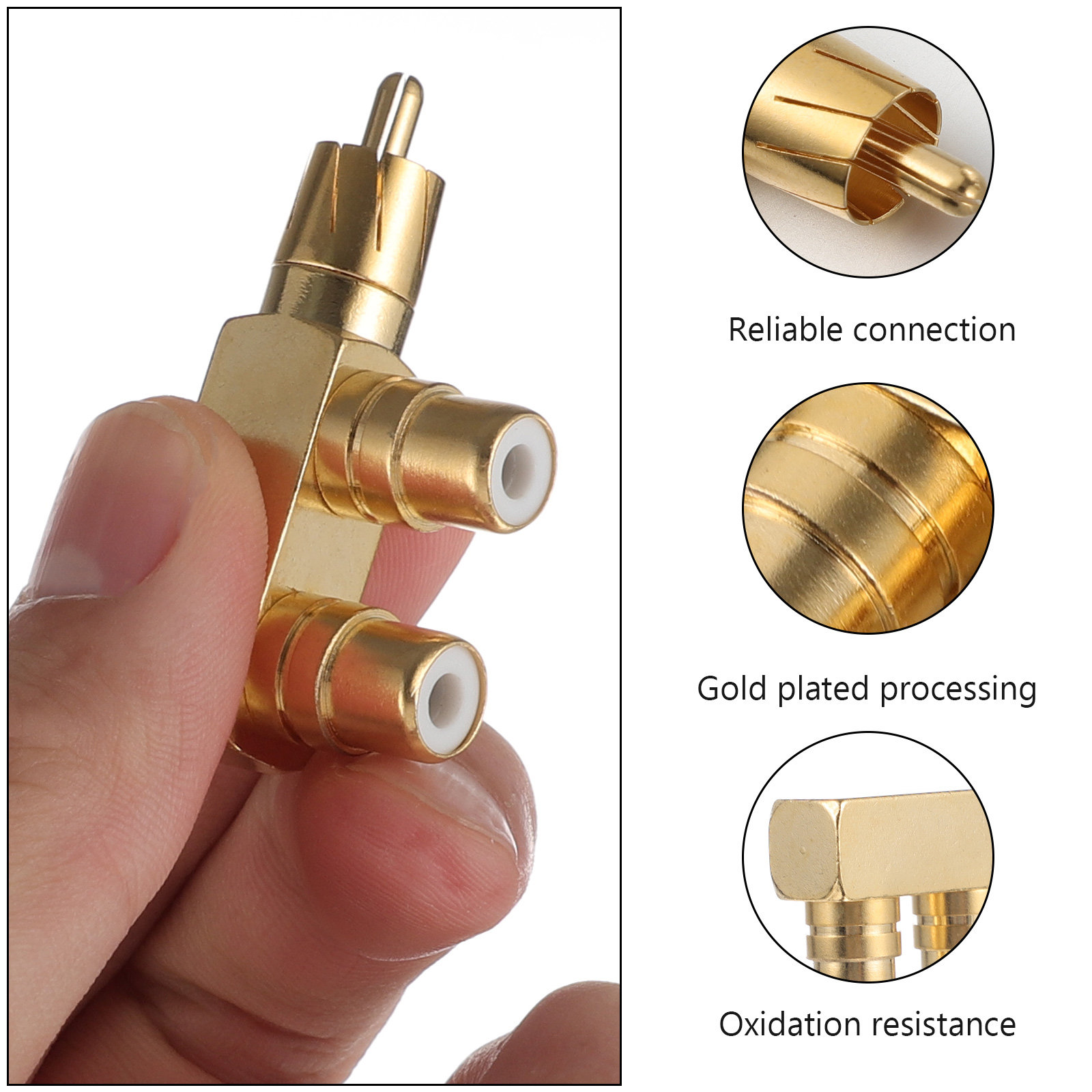 2 Stück Audio-Adapter-Splitter – Subwoofer Bewertung und Preis