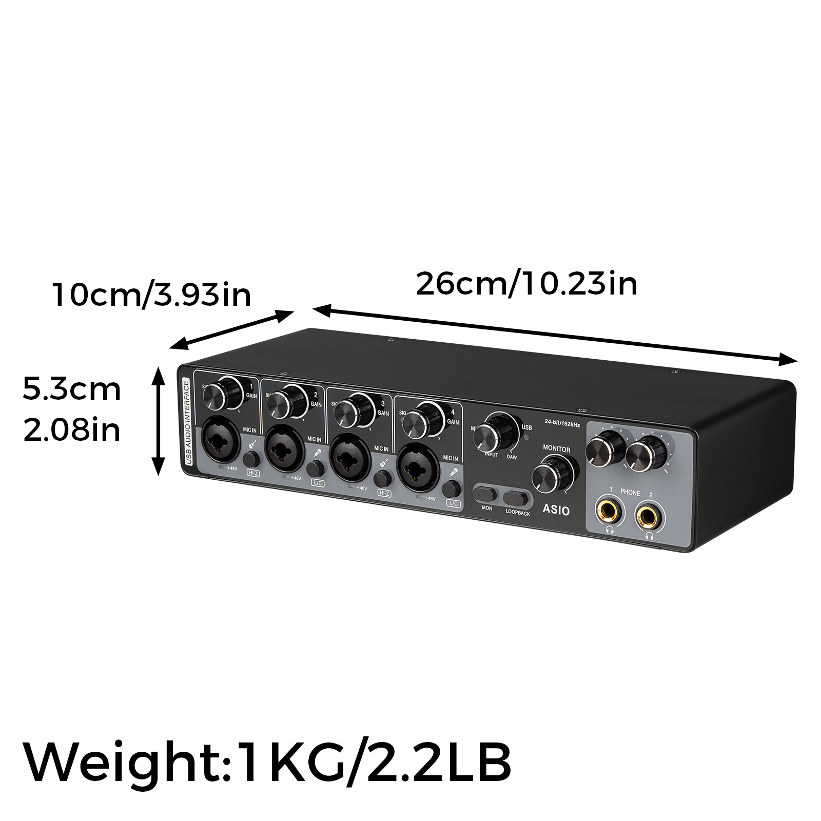 Fabrikpreise MQ44 Professionel – Audio Interface Bewertung und Preis