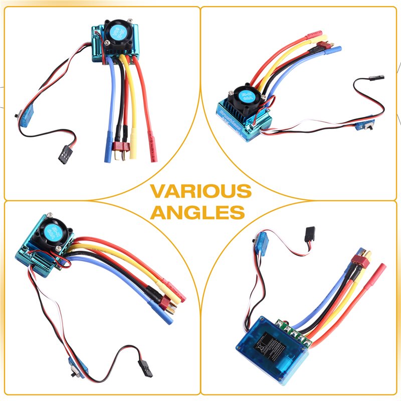 MACH-60A Bürstenloser ESC-Gesc – Banana Plug Bewertung und Preis