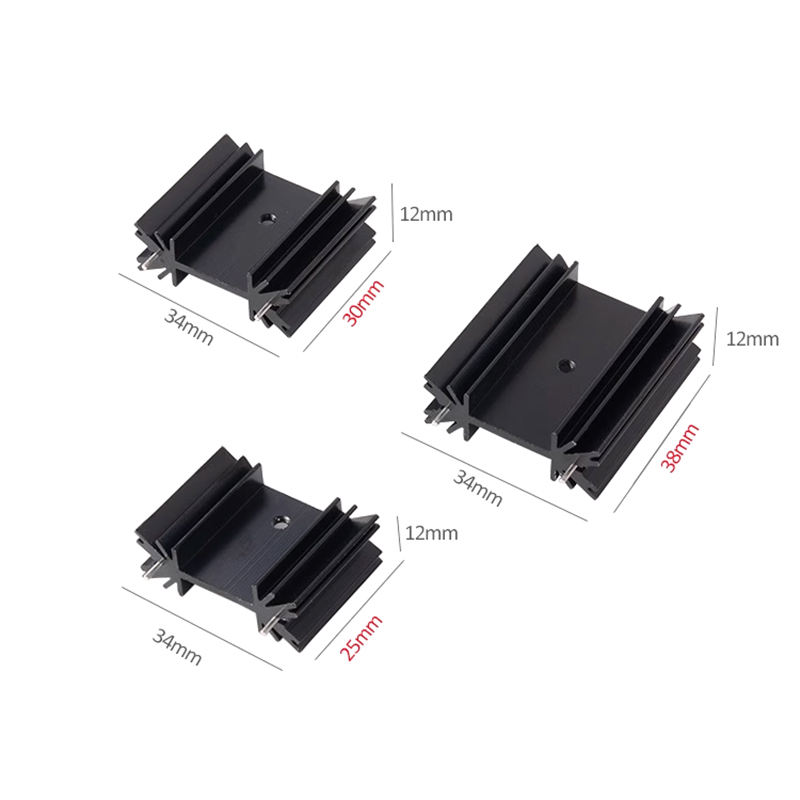 5 Stück TO-220 Triode MOS Tran – Heatsink Aluminum Bewertung und Preis